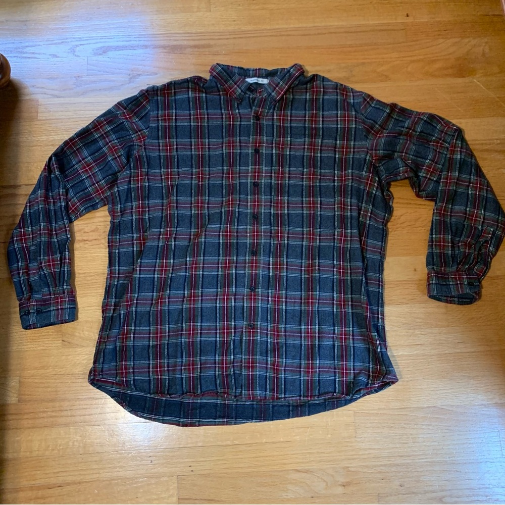 L.L. Bean Traditional Fit Flannel Shirt Men’s XXL Tall